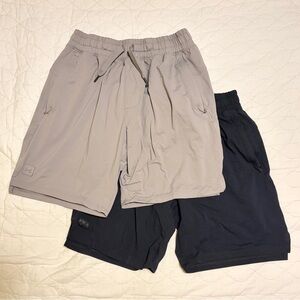 EUC Under Armour Men's Athletic Shorts Men’s Small Taupe/Black